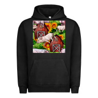 Pigment Black Mama And Baby Pig Urban Hoodie - BundleAndBundleShop