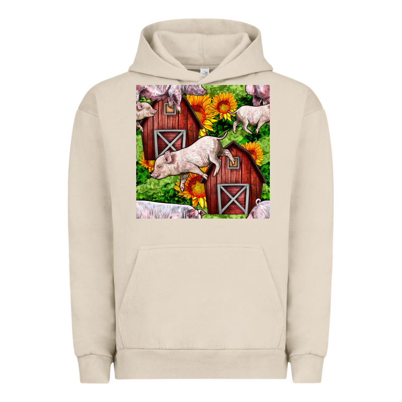 Mama And Baby Pig Urban Hoodie by BundleAndBundleShop | Teevron