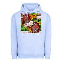 Pigment Grape Ice Mama And Baby Pig Urban Hoodie - BundleAndBundleShop