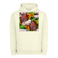Pigment Pistachio Mama And Baby Pig Urban Hoodie - BundleAndBundleShop