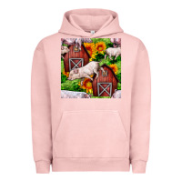 Pigment Salmon Mama And Baby Pig Urban Hoodie - BundleAndBundleShop