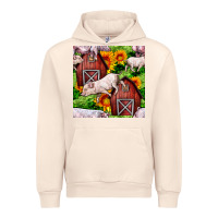 Sandshell Mama And Baby Pig Urban Hoodie - BundleAndBundleShop