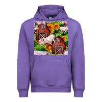 Tulip Mama And Baby Pig Urban Hoodie - BundleAndBundleShop