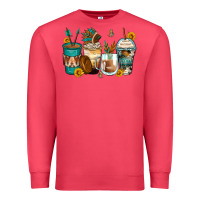 Cardinal indian headdress coffee cups Premium Sweatshirt - Zillion Design Studio
