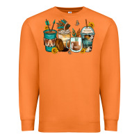 Carrot indian headdress coffee cups Premium Sweatshirt - Zillion Design Studio