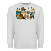 Dove Grey indian headdress coffee cups Premium Sweatshirt - Zillion Design Studio