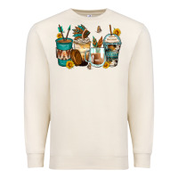 Sandshell indian headdress coffee cups Premium Sweatshirt - Zillion Design Studio