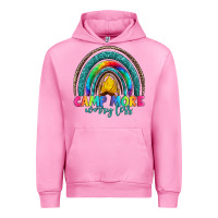 Fuchsia Pink camp more worry less Urban Hoodie - Artiststas
