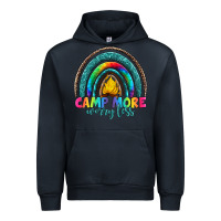 Navy camp more worry less Urban Hoodie - Artiststas