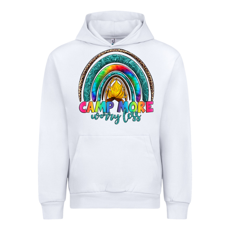 Camp More Worry Less Urban Hoodie by Artiststas | Teevron