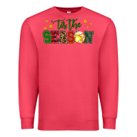 Cardinal 'tis the season softball christmas Premium Sweatshirt - RanaPortraitStore