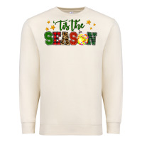Sandshell 'tis the season softball christmas Premium Sweatshirt - RanaPortraitStore
