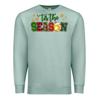 Seafoam 'tis the season softball christmas Premium Sweatshirt - RanaPortraitStore