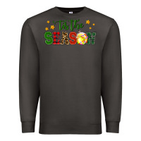 Smoke 'tis the season softball christmas Premium Sweatshirt - RanaPortraitStore