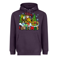 Plum i dig christmas Heavyweight Hoodie - Zillion Design Studio