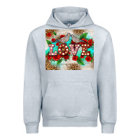 Heather Grey love birds and love with ross Urban Hoodie - AdoDesignShop