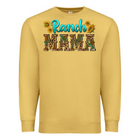 Antique Gold ranch mama Premium Sweatshirt - texasbilliewilder