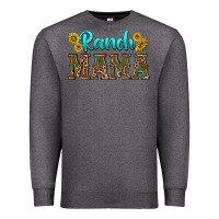 Charcoal Heather ranch mama Premium Sweatshirt - texasbilliewilder