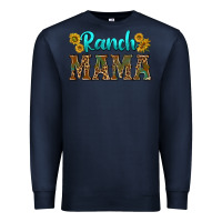 Navy ranch mama Premium Sweatshirt - texasbilliewilder