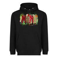 Black mimi claus Heavyweight Hoodie - Zillion Design Studio