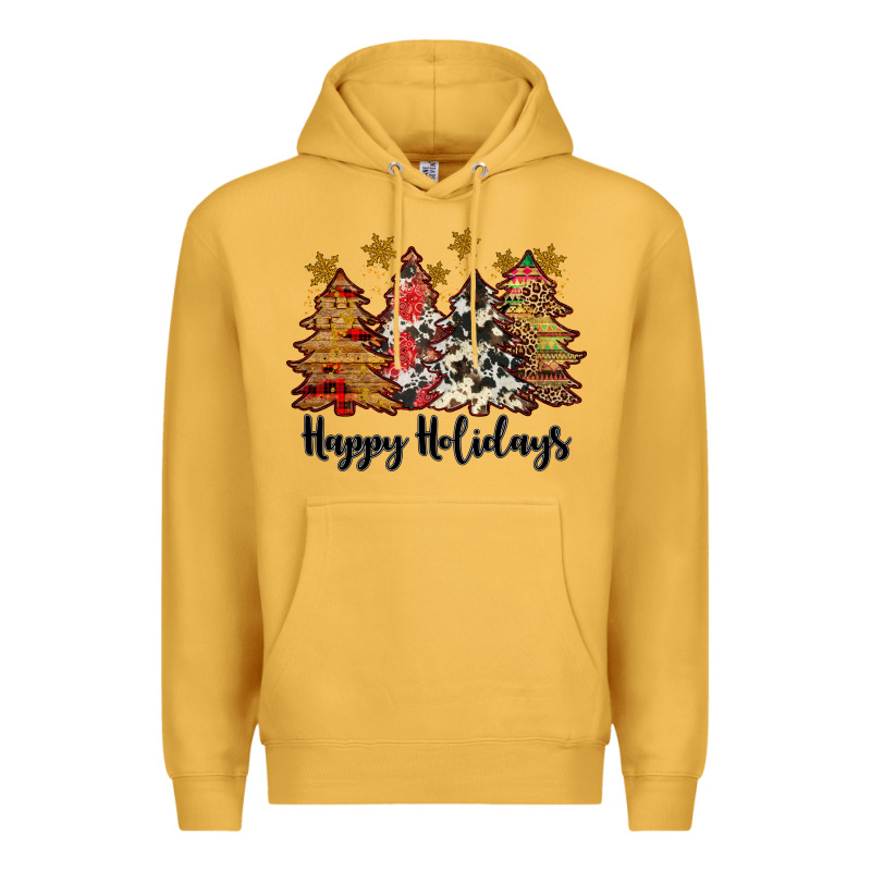 Happy Holidays Premium Hoodie by JahusDesignShop | Teevron