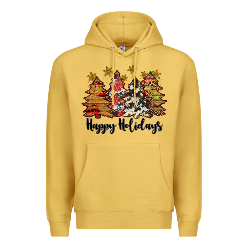 Happy Holidays Premium Hoodie by JahusDesignShop | Teevron