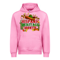 Fuchsia Pink national hispanic heritage month Urban Hoodie - BundleAndBundleShop