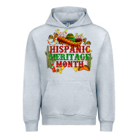 Heather Grey national hispanic heritage month Urban Hoodie - BundleAndBundleShop