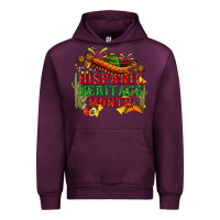 Mauve Wine national hispanic heritage month Urban Hoodie - BundleAndBundleShop