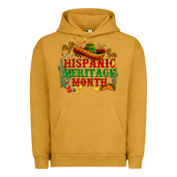 Pigment Peanut Butter national hispanic heritage month Urban Hoodie - BundleAndBundleShop