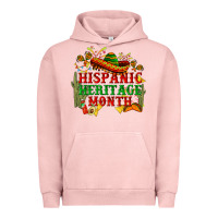 Pigment Salmon national hispanic heritage month Urban Hoodie - BundleAndBundleShop