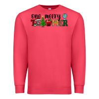 Cardinal one merry teacher Premium Sweatshirt - RanaPortraitStore