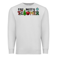 Dove Grey one merry teacher Premium Sweatshirt - RanaPortraitStore