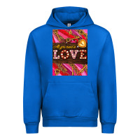 Cobalt all you need is love Urban Hoodie - AdoDesignShop