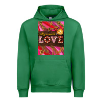 Emerald all you need is love Urban Hoodie - AdoDesignShop