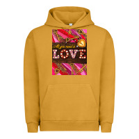 Pigment Peanut Butter all you need is love Urban Hoodie - AdoDesignShop