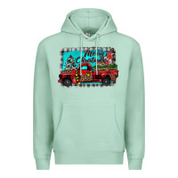 Seafoam truck merry christmas Premium Hoodie - JahusDesignShop