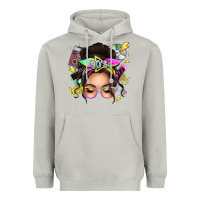 Moon Dust 90s messy bun Heavyweight Hoodie - texasbilliewilder