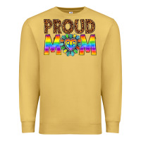 Antique Gold proud mom lgbtq Premium Sweatshirt - texasbilliewilder