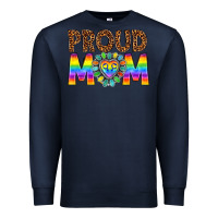 Navy proud mom lgbtq Premium Sweatshirt - texasbilliewilder