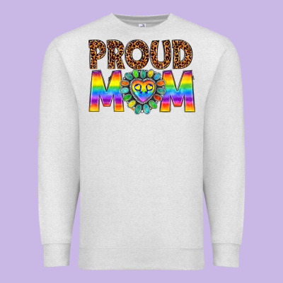 Proud Mom Lgbtq Premium Sweatshirt Designed By Texasbilliewilder
