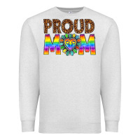 Oatmeal Heather proud mom lgbtq Premium Sweatshirt - texasbilliewilder