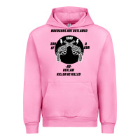Fuchsia Pink Guns - When guns are outlawed I'll be outlaw Urban Hoodie - Bettercallsaul