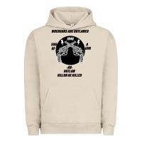 Pigment French Oak Guns - When guns are outlawed I'll be outlaw Urban Hoodie - Bettercallsaul