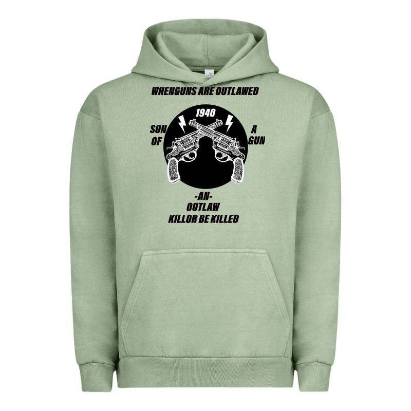 Guns - When Guns Are Outlawed I'll Be Outlaw Urban Hoodie by Bettercallsaul | Teevron