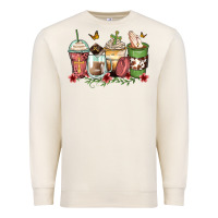 Sandshell faith coffee cups Premium Sweatshirt - Zillion Design Studio