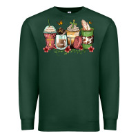 Sports Green faith coffee cups Premium Sweatshirt - Zillion Design Studio