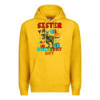 Lemon sister of the birthday boy t rex Premium Hoodie - Artiststas