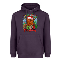 Plum mooey christmas Heavyweight Hoodie - Zillion Design Studio