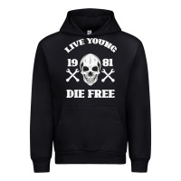 Black Live Young Die Free Urban Hoodie - Bettercallsaul